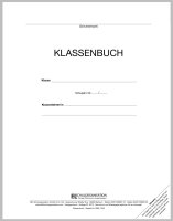 Klassenbuch "Klassiker", blau