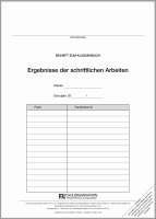 Ergebnisse der schriftlichen Arbeiten, rot