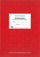 Schülerdaten, Ergebnisse der schriftlichen Arbeiten, rot