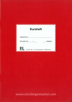 F&L Kursheft, 1 Kurshalbjahr, rot