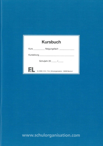 F&L Kursbuch - Differenzierungsbereich, blau