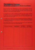 Persönliche Eignung,