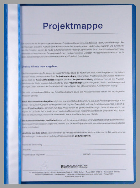 F&L Projektmappe
