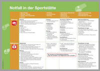 F&L Aushang - Notfall in der Sportstätte