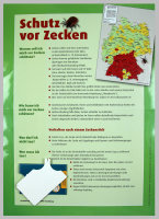 F&L Aushang - Schutz vor Zecken (mit Zeckenkarte)