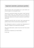 F&L Hygienisch zubereiten