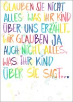 F&L Weisheiten aus dem Kita-Alltag - 10 Poster