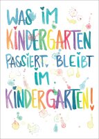 F&L Weisheiten aus dem Kita-Alltag - 10 Poster