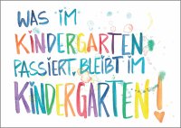 F&L Weisheiten aus dem Kita-Alltag / Postkarten