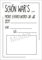 F&L Schön wars - Meine Erinnerungen an die Zeit in der Einrichtung