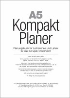 F&L Lehrerkalender Kompaktplaner Ausgabe 2026/2027, Spiralbindung, DIN A5, Motiv