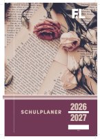 F&L Gymnasial- und Schulplaner 2026/2027 Motiv Flower