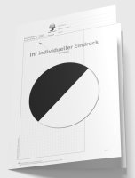 Hüllbogen kariert, mit Kopfteil mit Eindruck in S/W,...