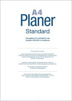 F&L - Lehrerkalender (blau) A4 Planer Ausgabe 2023/2024