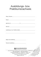 Heft für Nachweise in der Berufsausbildung und im...