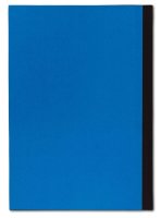 F&L – Protokollbuch DIN A4, blau, kariert