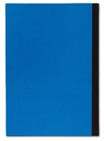 F&L – Protokollbuch DIN A4, blau, kariert