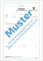 Zeugnis der Gemeinschaftsschule für die Schuljahrgangsstufen 7, 8 und 10