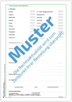 Zeugnis der Gemeinschaftsschule für die Schuljahrgangsstufen 7, 8 und 10