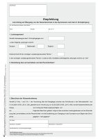 Empfehlung z. Antrag auf Über-