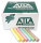 ATLA – Kreide, 6 Farben in einer Schachtel, Inhalt 144 Stück, konvex