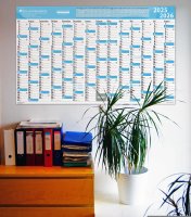Schuljahres - Wandkalender XXL für das Schuljahr 2023/24