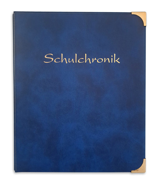 Schulchronik mit Inhalt,