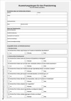 Schülerbetriebspraktikum, Block zur Dokumentation, Schuljahr 8 und 9, DIN A4, Sachsen-Anhalt